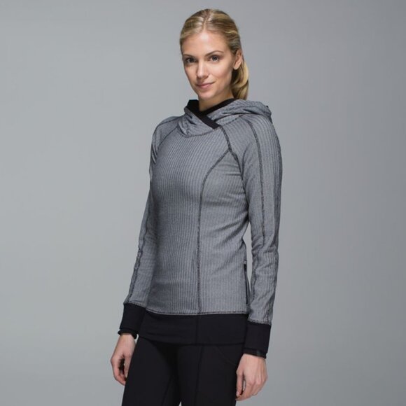 Lululemon Women's Think Fast Hoodie - Grey - Picture 1 of 9